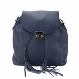 Damask Women Leather Backpack