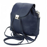 Damask Women Leather Backpack