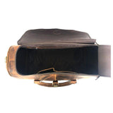 Camelide Hunter Brown Leather Weekender Bag