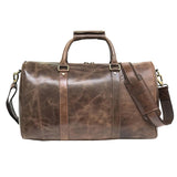 Clydesdale Brown Horse Leather Gym Bag