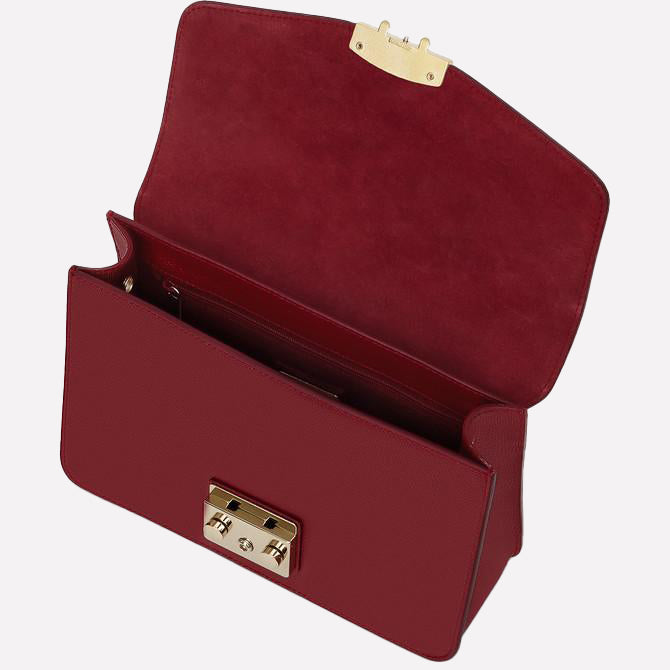 Camelide Metropolis Cherry Red Shoulder Bag