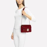 Camelide Metropolis Cherry Red Shoulder Bag