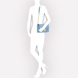 Camelide Metropolis Fiori Fiordaliso Shoulder Bag