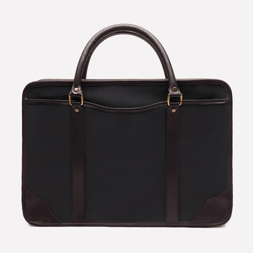 Women's Canvas Briefcase Black