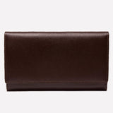 Women's Flap Over Purse Brown