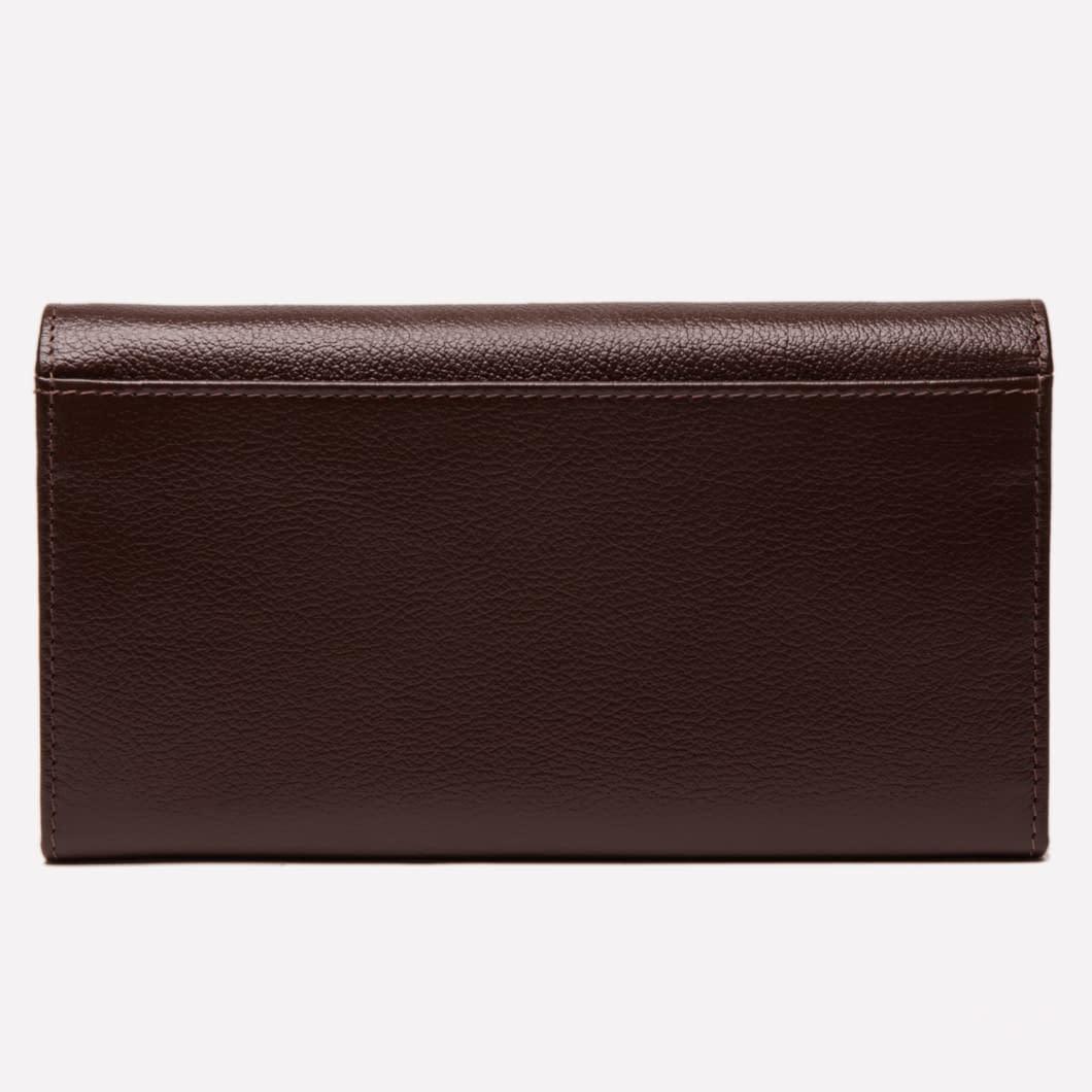 Women's Flap Over Purse Brown
