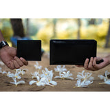 Cirrus Leather Wallet And Clutch Combo