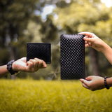 Cumulus Leather Wallet and Clutch combo