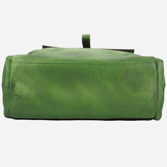 Evergreen Women Leather Backpack