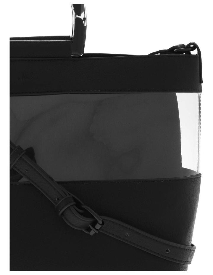 Women Zip Top Twin Handle, Black