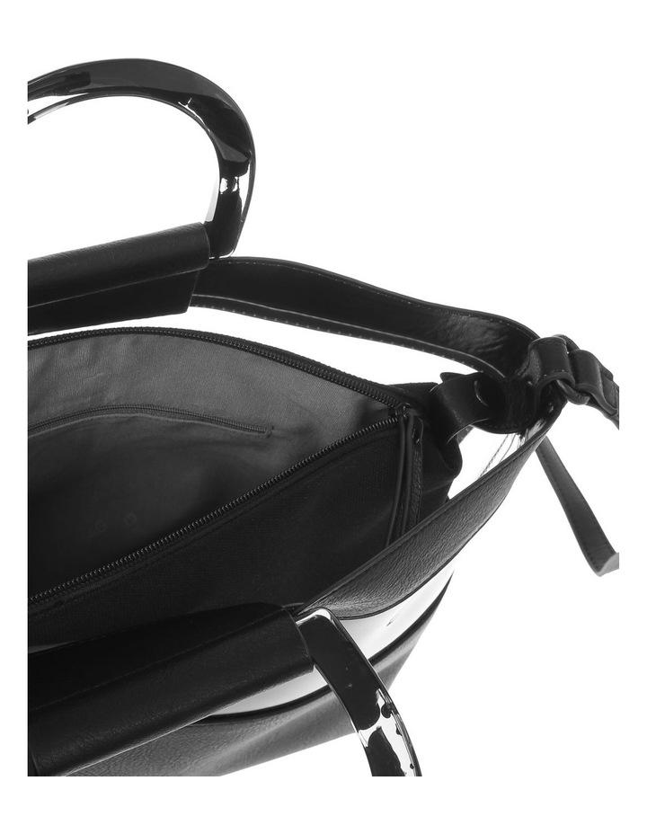 Women Zip Top Twin Handle, Black