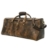 Hunter Leather Travel Bag Brown