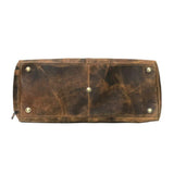 Hunter Leather Travel Bag Brown
