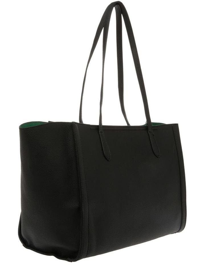 Women Zip Top Twin Handle, Black