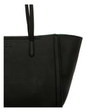 Women Zip Top Twin Handle, Black