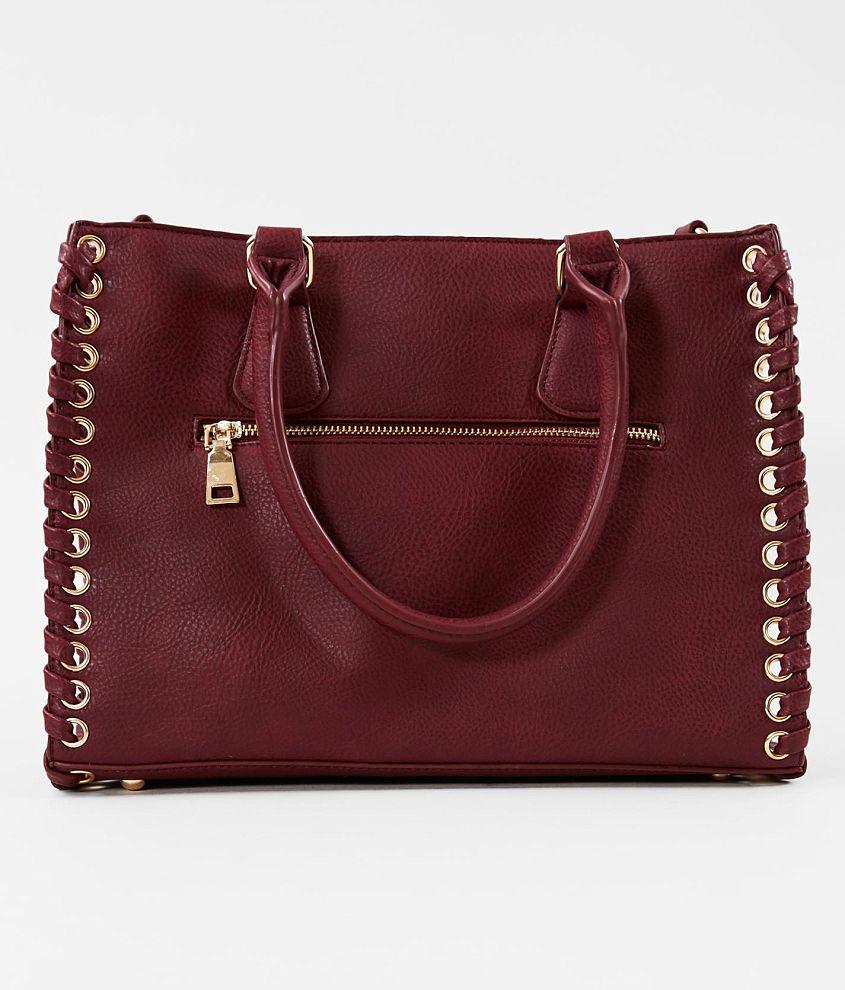 Camelide Women's Structure Purse, Burgundy
