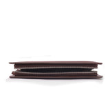 Lenticular Leather Wallet And Clutch Combo