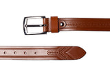 Men's Array Leather Belt Tan 2