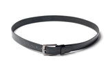 Men's Textured Leather Belt Black 4