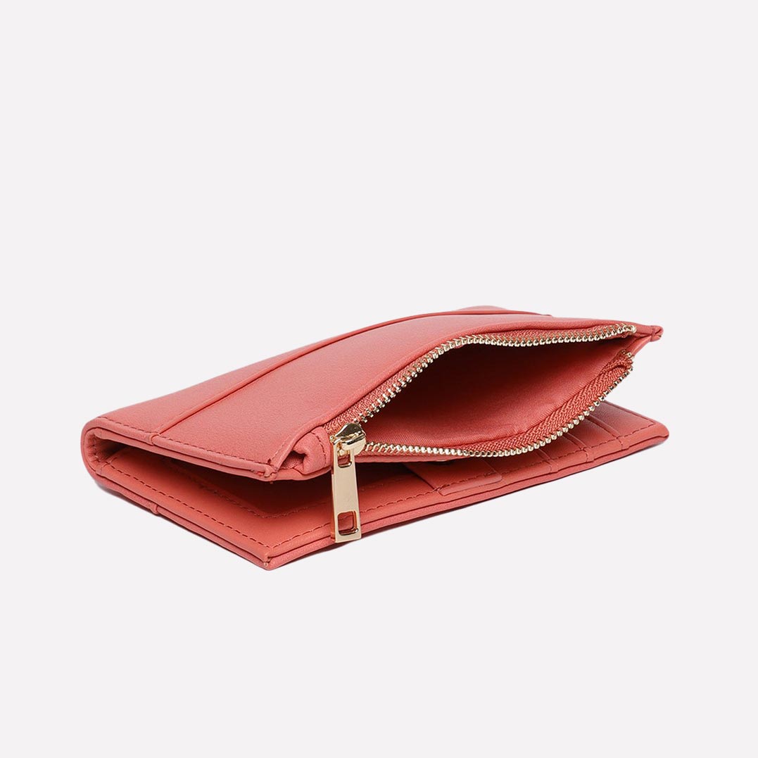 Peach Colour Women Cardholder