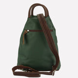 Portulaca Women Leather Backpack