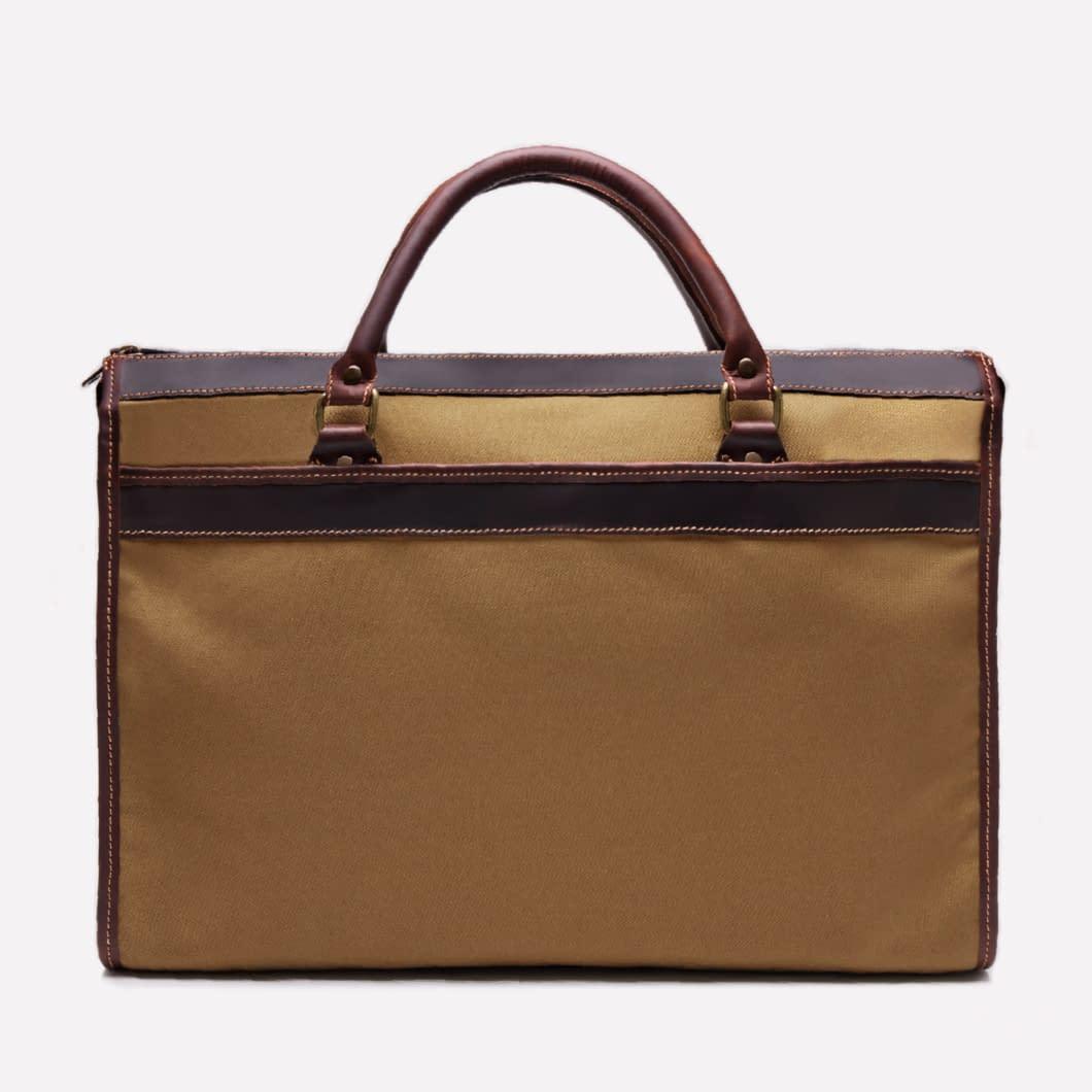 Women's Tennis Briefcase Bag, Sand Tan