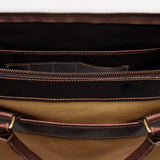 Women's Tennis Briefcase Bag, Sand Tan