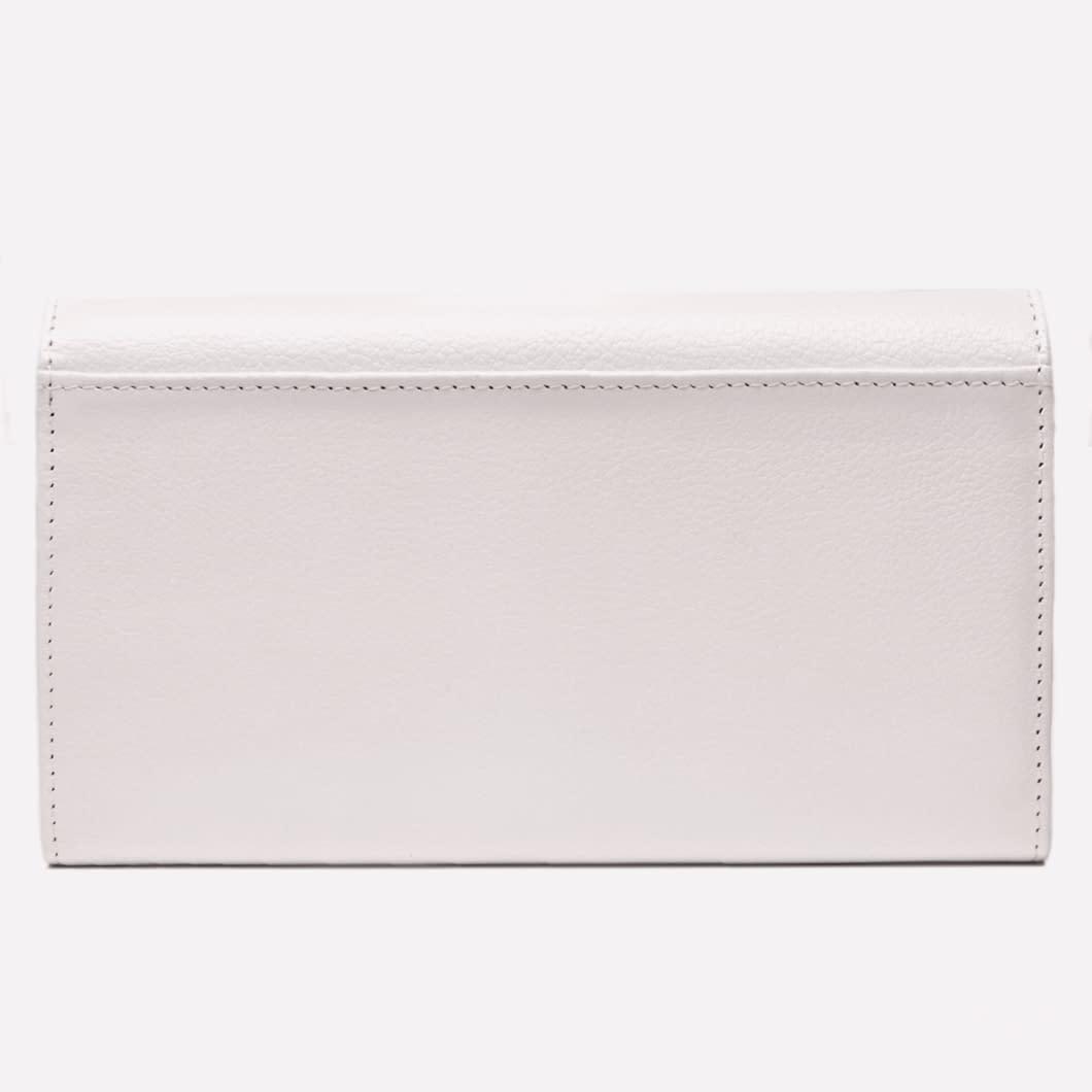 Women's Flap Over Purse White