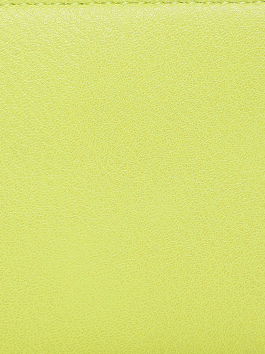 Fluorescent Green Women Cardholder