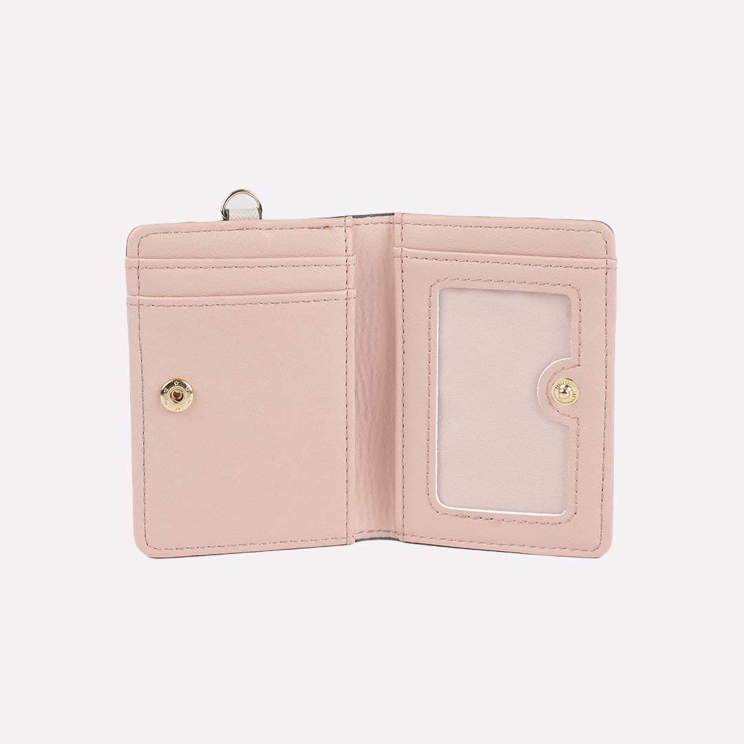 Women Grey Coloured Card Case
