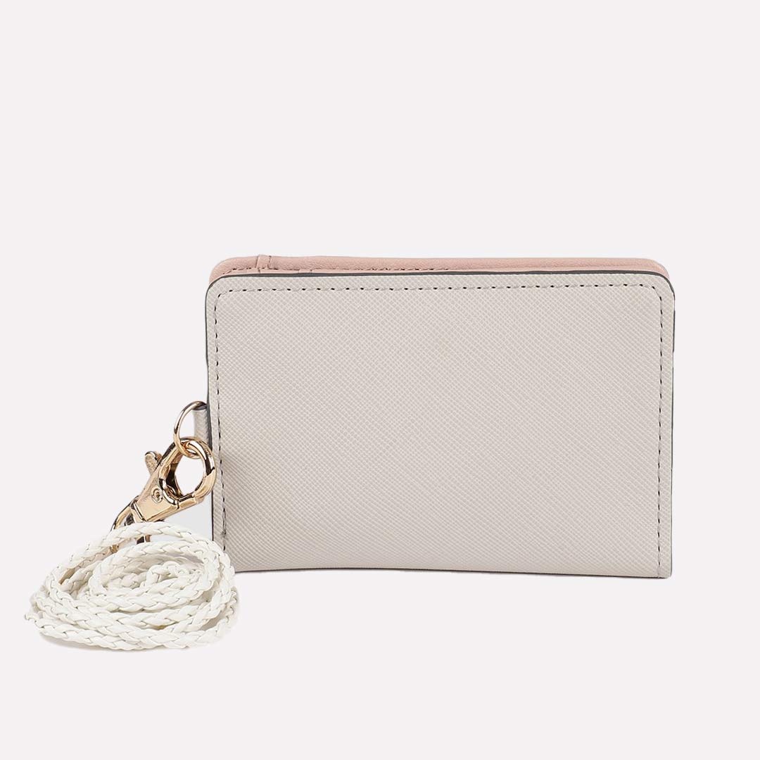 Women Grey Coloured Card Case