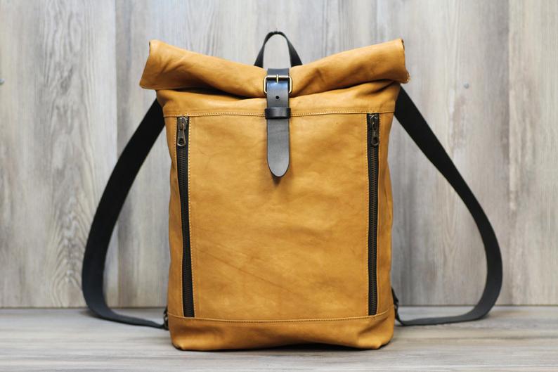 Purslane Women Leather Backpack