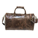 Clydesdale Brown Horse Leather Gym Bag