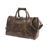 Clydesdale Brown Horse Leather Gym Bag