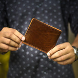 Cirrostratus Leather Wallet And Clutch Combo