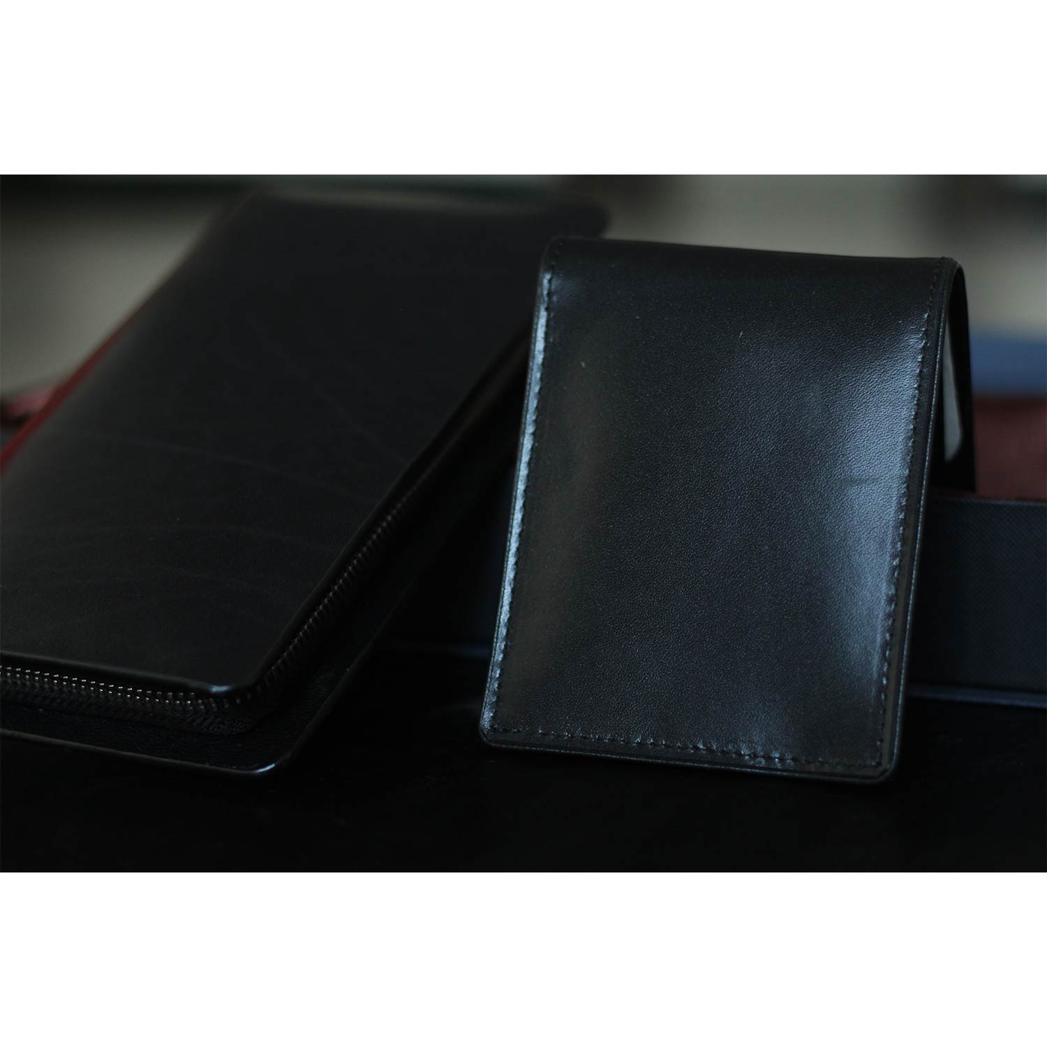 Cirrus Leather Wallet And Clutch Combo