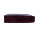Heritage Ben Nevis Lid Over Attache Case with Multi Pockets, Crocodile Print