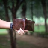Mammatus Leather Wallet And Clutch Combo