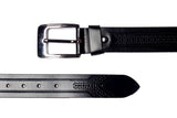 Men's Array Leather Belt Black 2