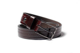 Men's Array Leather Belt Brown 1