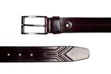 Men's Array Leather Belt Brown 2