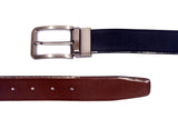 Men's Fabric Reversible Leather Belt 2