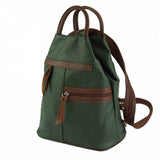 Portulaca Women Leather Backpack